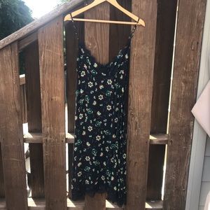 Zara Printed Slip Dress